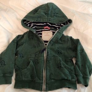 Hanna Andersson dinosaur zip up